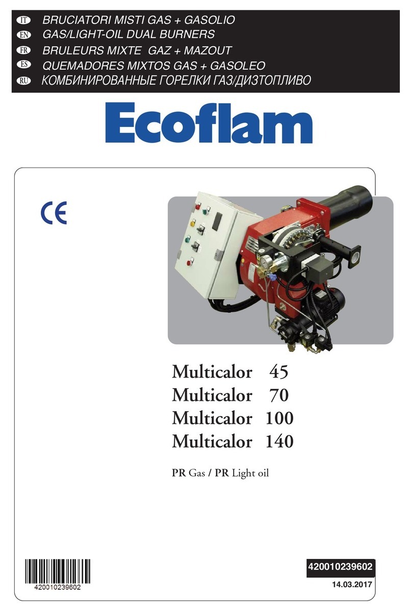 Ecoflam Multicalor 45 User manual Ecoflam Multicalor 45 User manual