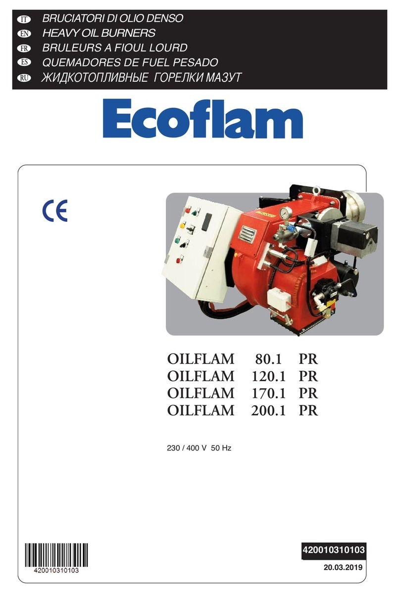 Ecoflam OILFLAM 80.1 PR User manual