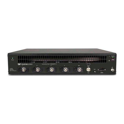 Teledyne Lecroy WaveRunner 8000-R User manual