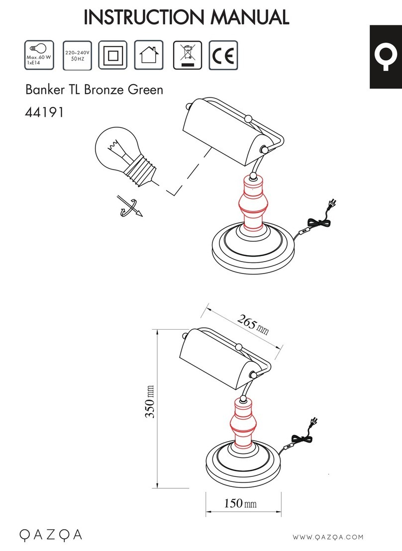 Qazqa 44191 instruction manual