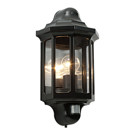 Saxby Lighting 1818PIR Instruction leaflet