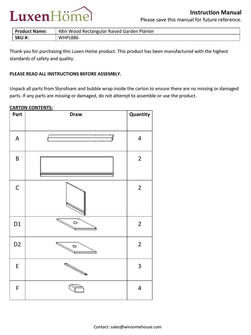 LuxenHome WHPL886 instruction manual