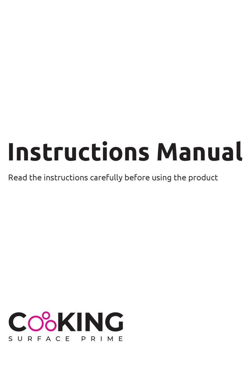 CooKing SURFACE PRIME instruction manual