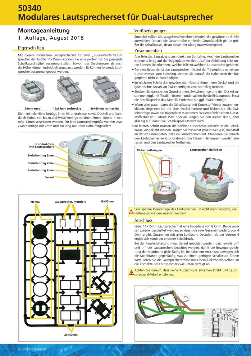 Esu 50340 user manual