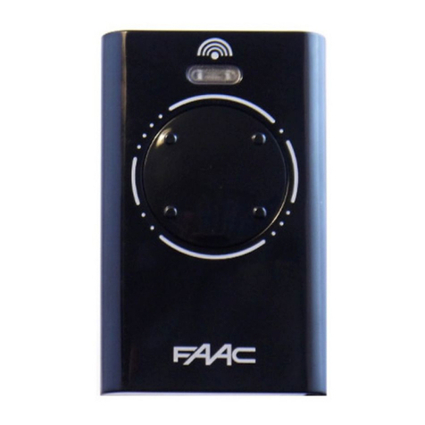 FAAC XT 868 SLH LR manual