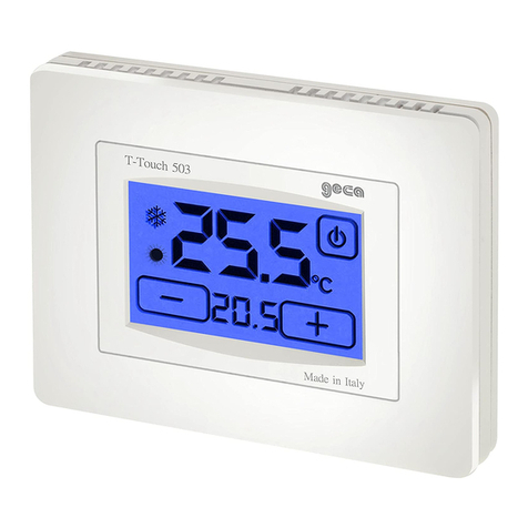 Geca T-Touch 503 manual