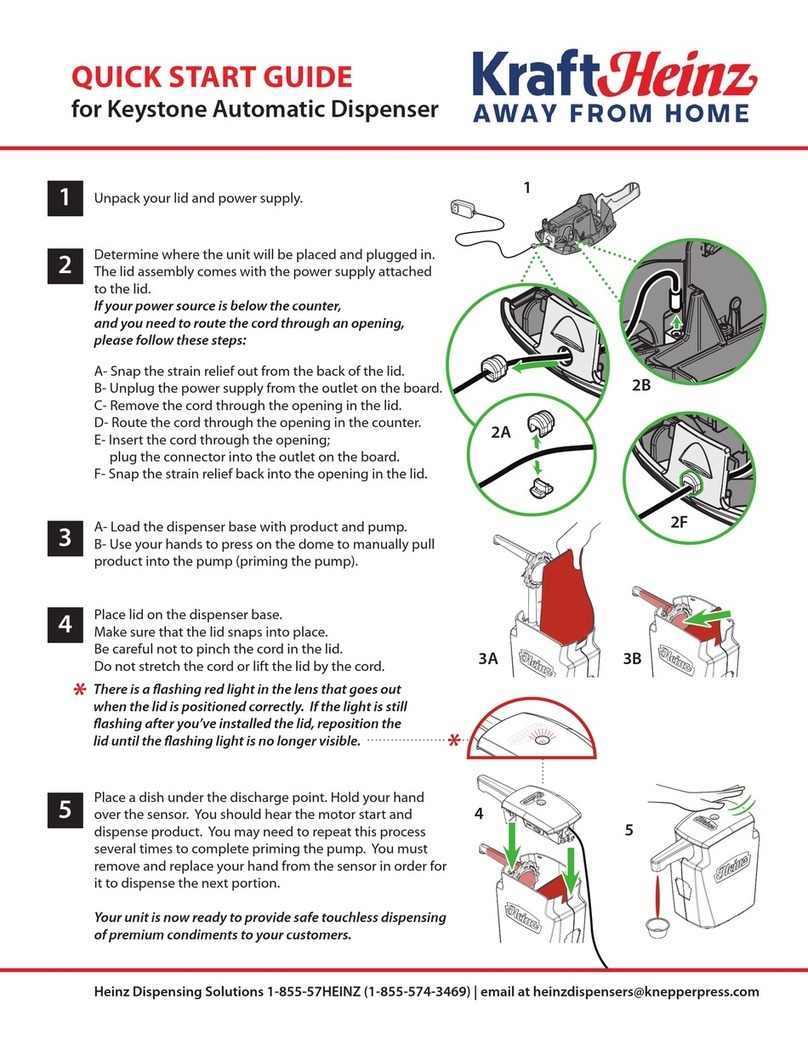 Heinz Keystone User manual