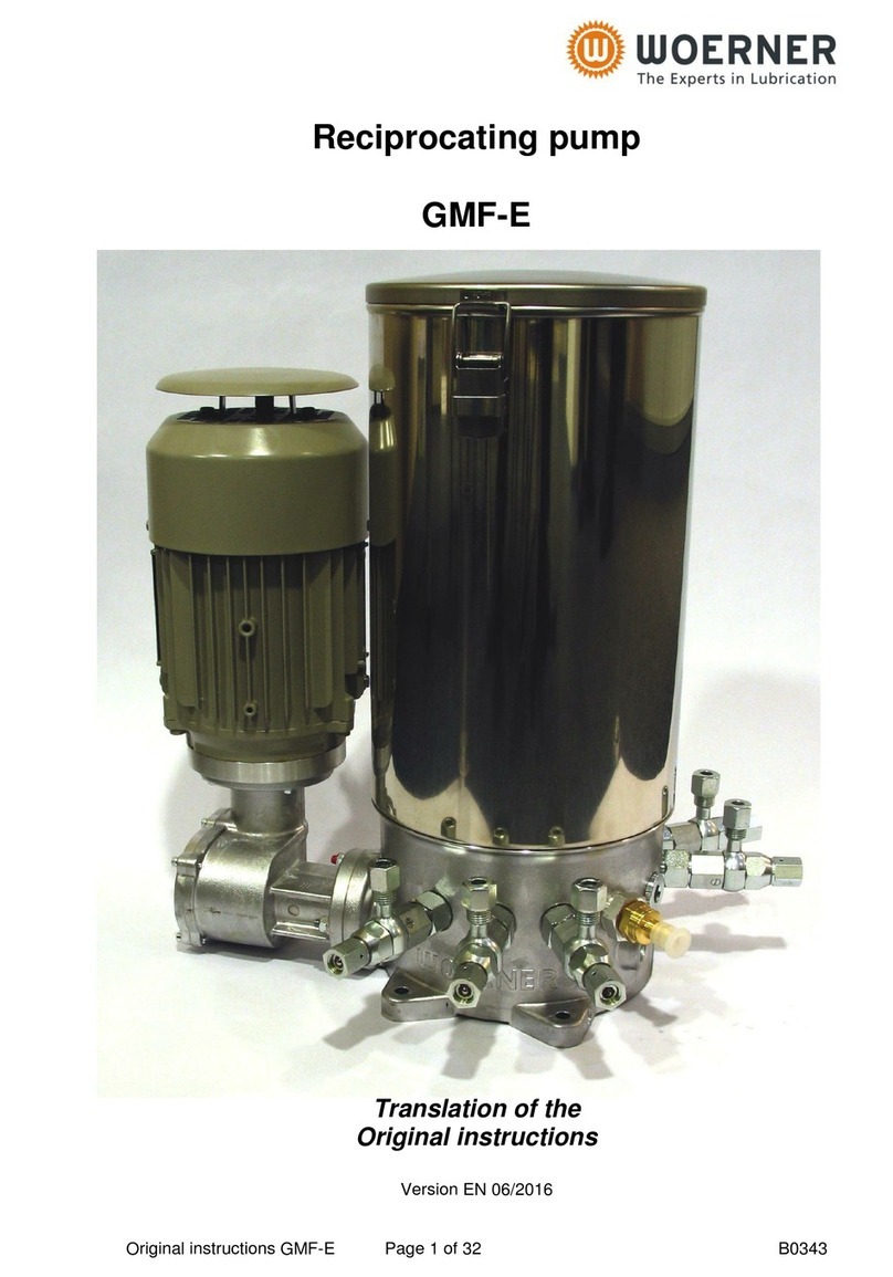 WOERNER GMF-E User manual