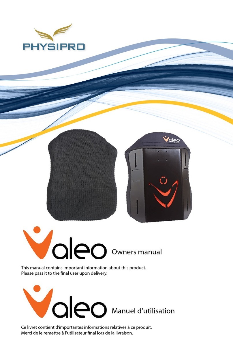 Physipro Valeo User manual