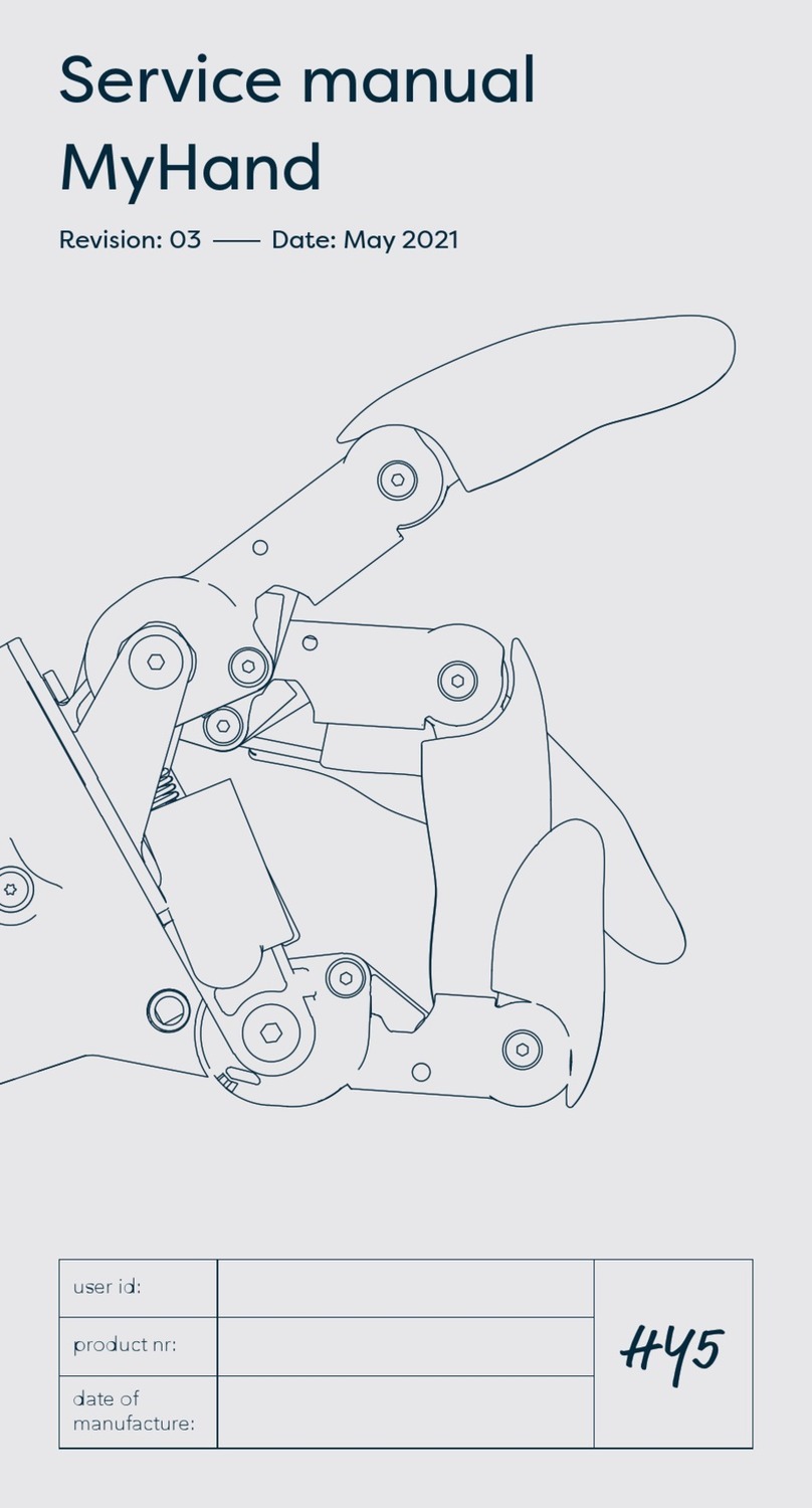 Hy5 MyHand Service manual