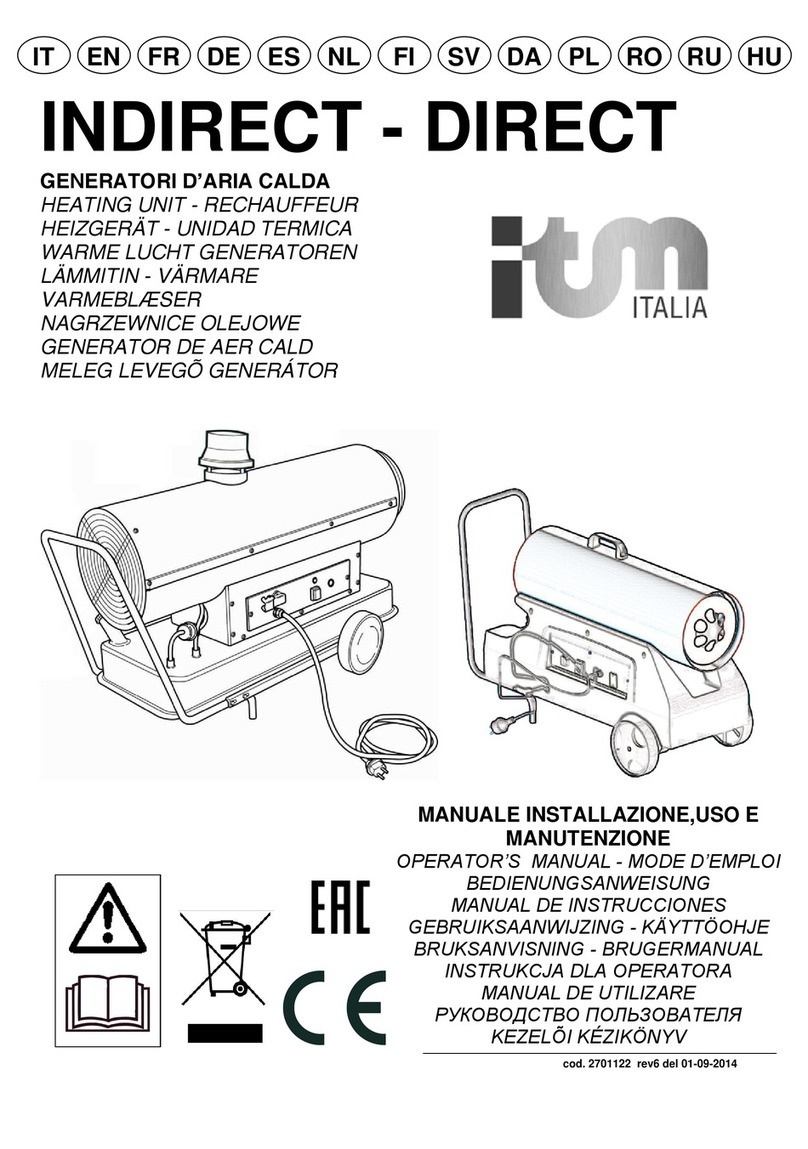 ITM Italia D 15 PV Operator's manual ITM Italia D 15 PV Operator's manual