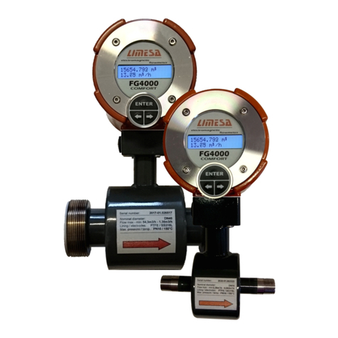 LIMESA meters FG4000 Installations and specifications