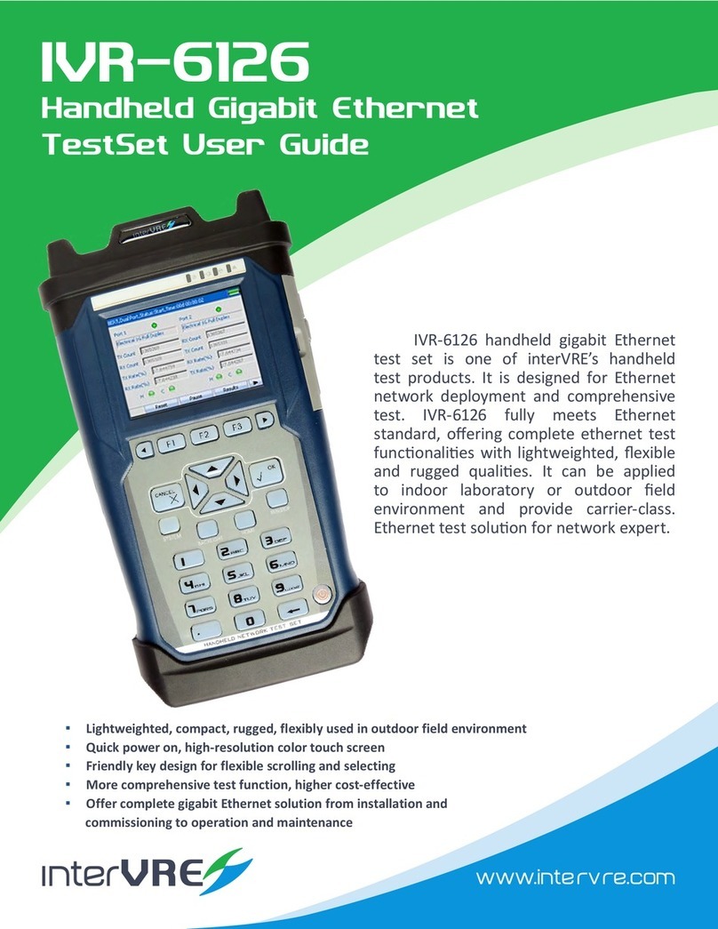 intervre IVR-6126 Series user guide