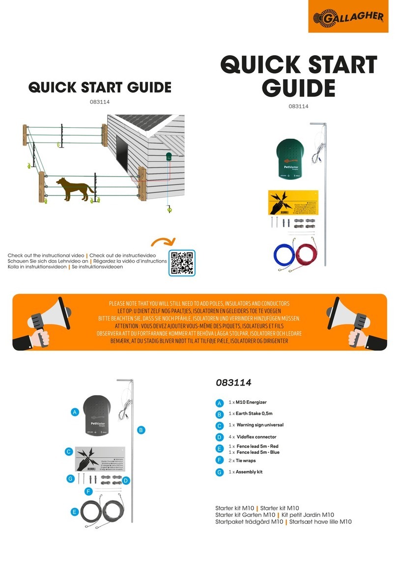 Gallagher 083114 quick start guide