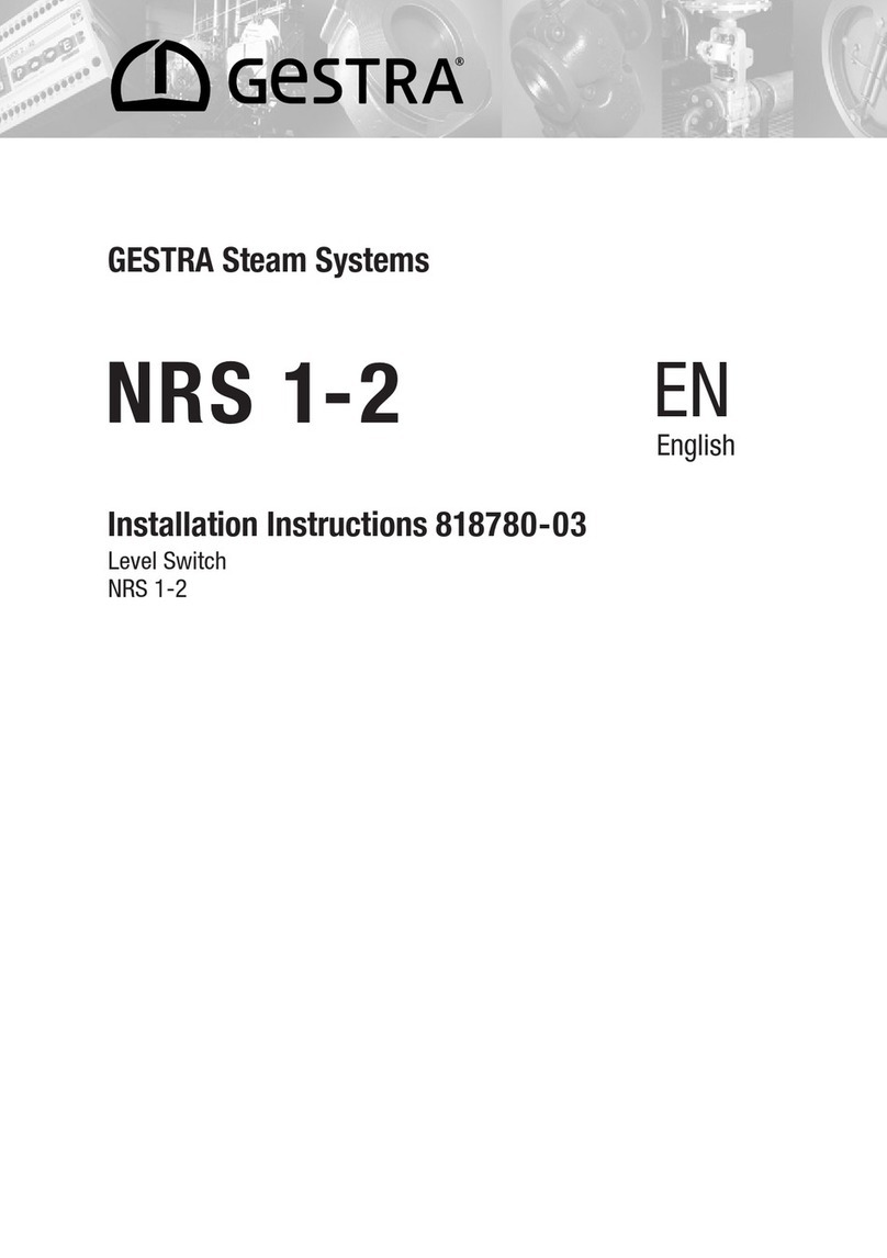 GESTRA NRS 1-2 User manual GESTRA NRS 1-2 User manual