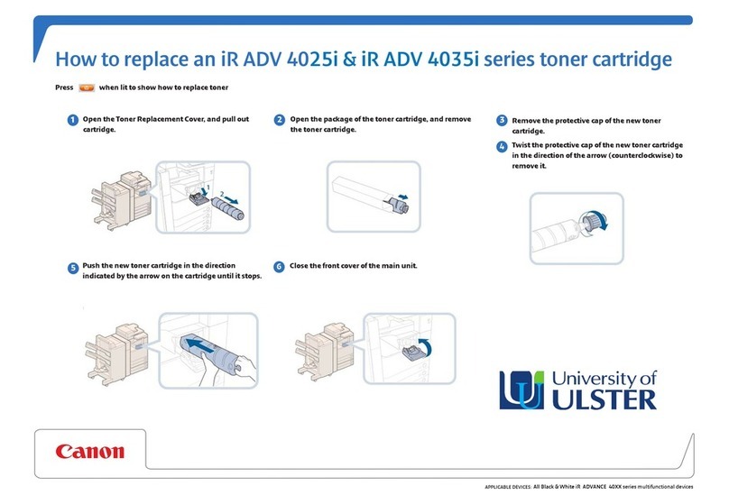 Canon iR ADV 4025i Series instructions