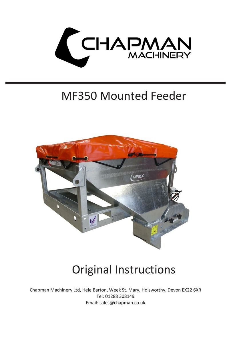 Chapman Machinery MF350 Original instructions