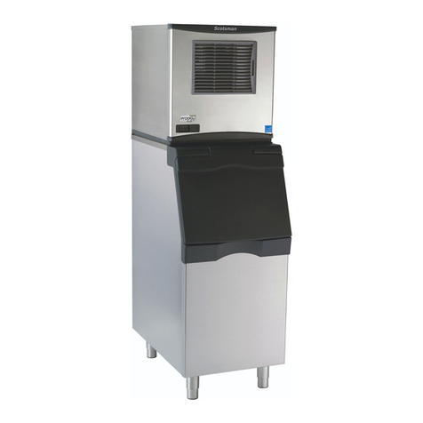 Scotsman 300 lb Cube Ice Machine C0322 User manual