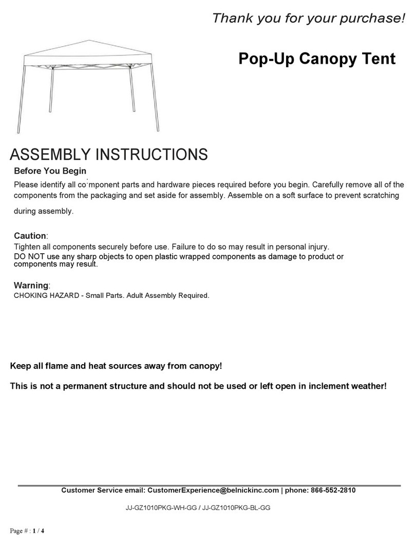 Flash Furniture GZ1010PKG-BL-GG Assembly instructions