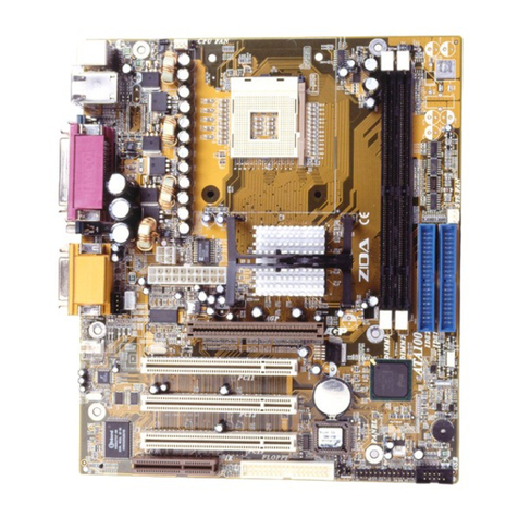 Zida P845SD User manual