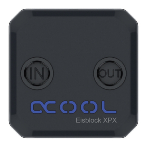 Alphacool Eissturm Hurricane User manual
