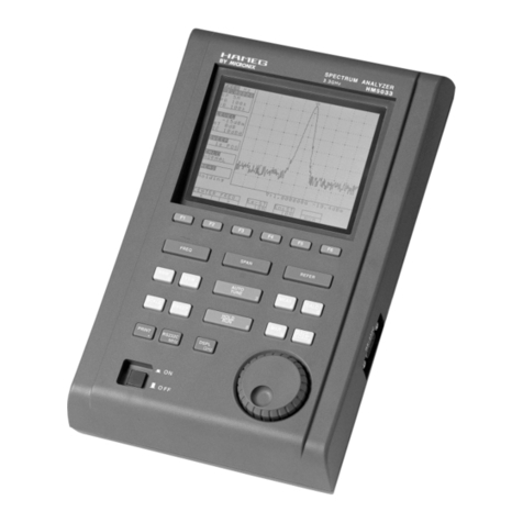 Hameg HM5033 User manual