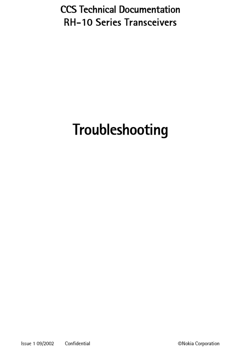 Nokia RH-10 Series Troubleshooting