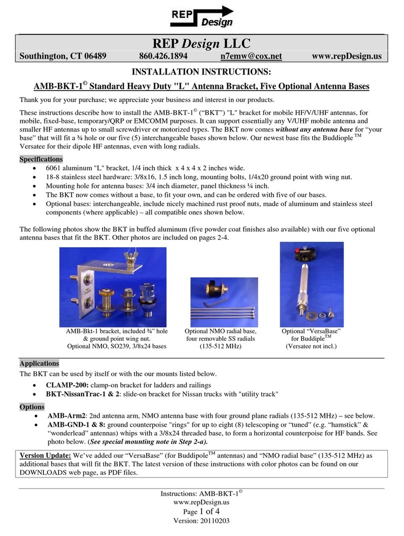 REP AMB-BKT-1 installation instructions