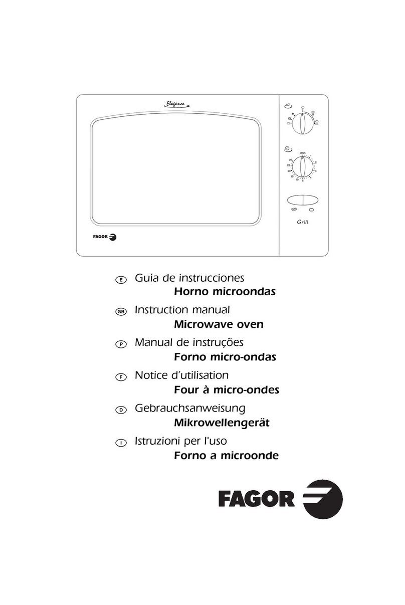 Fagor MW3 175 User manual