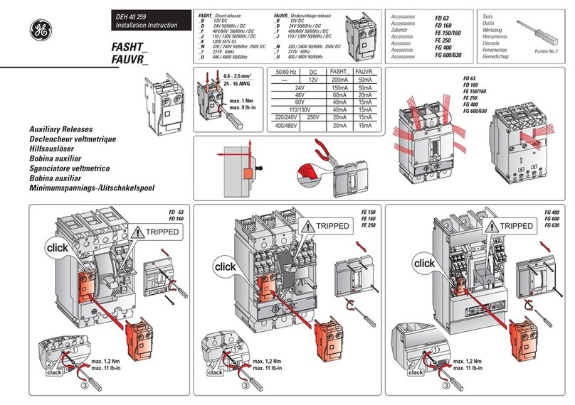 GE FASHT Series User manual GE FASHT Series User manual