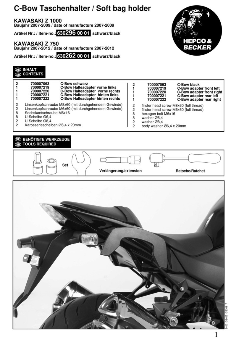 hepco & becker 630296 00 01 User manual hepco & becker 630296 00 01 User manual