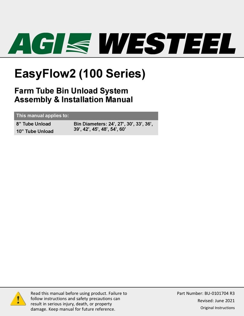 AGI Westeel EasyFlow2 100 Series Assembly & installation manual