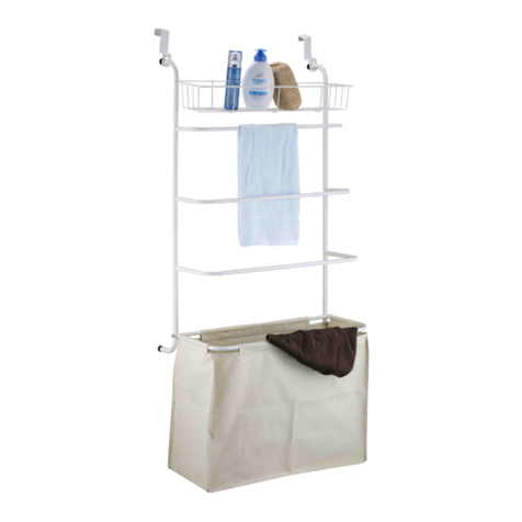 homechoice Ilana hanging laundry shelf Assembly instruction