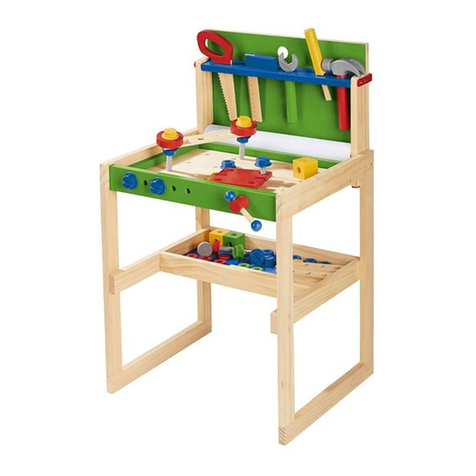PLAYTIVE JUNIOR TOY WORKBENCH Assembly and Safety Advice PLAYTIVE JUNIOR TOY WORKBENCH Assembly and Safety Advice