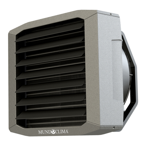 mundoclima MUAT-FB Series User manual
