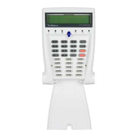 Tecnoalarm LCD300 quick start guide