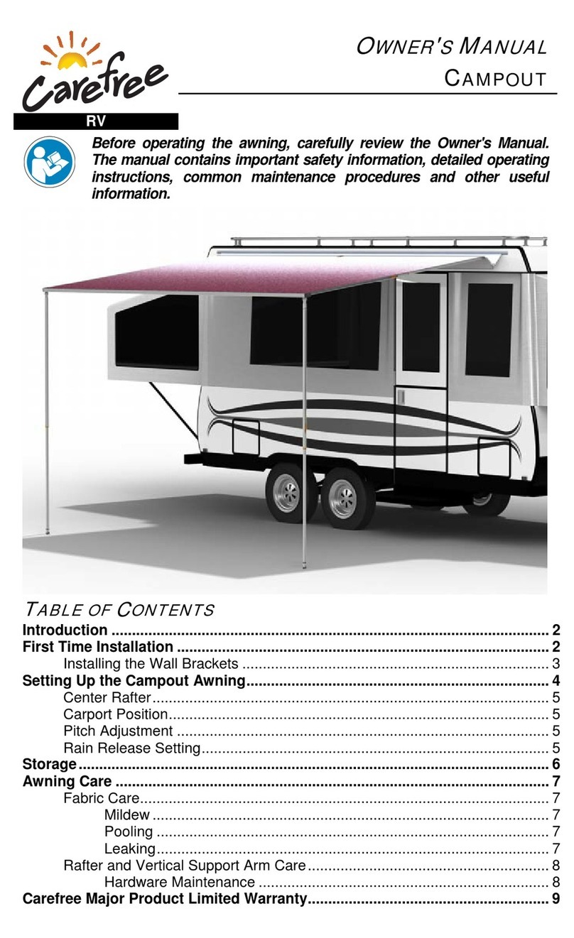 Carefree Campout User manual