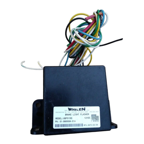 Whelen Engineering Company UBF5150 installation guide