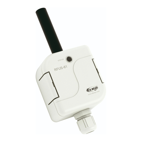 Elko inels RFUS-61/120V quick start guide