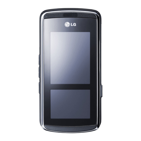 LG KF600w User manual