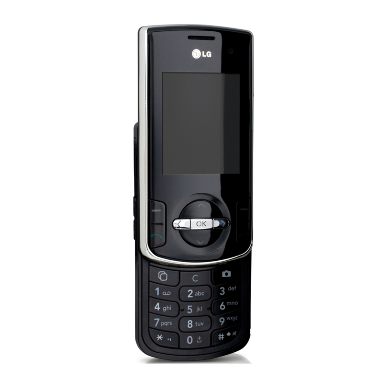 LG KF310 User manual