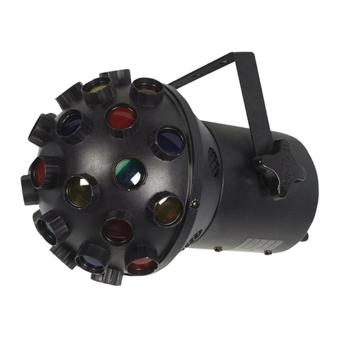 Velleman MINI CROSS DANCER 3 x 100W User manual