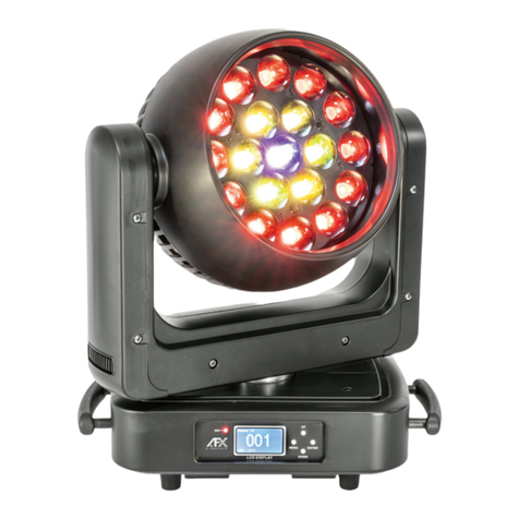 afx light LEDWASH-1920Z User manual