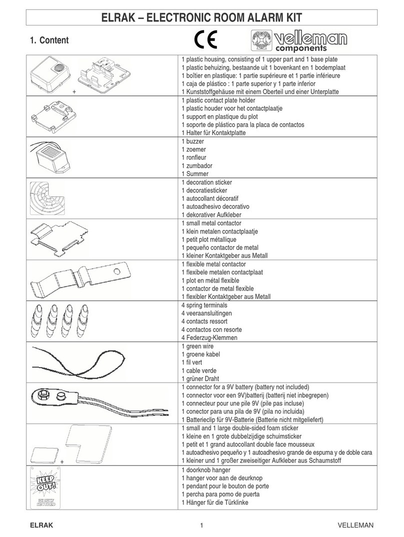 Velleman ELRAK manual