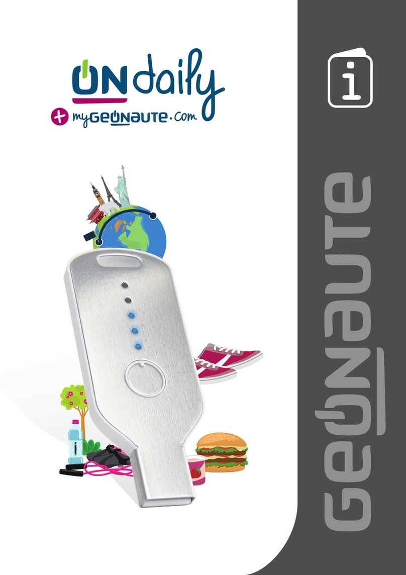 GEONAUTE ONdaily manual