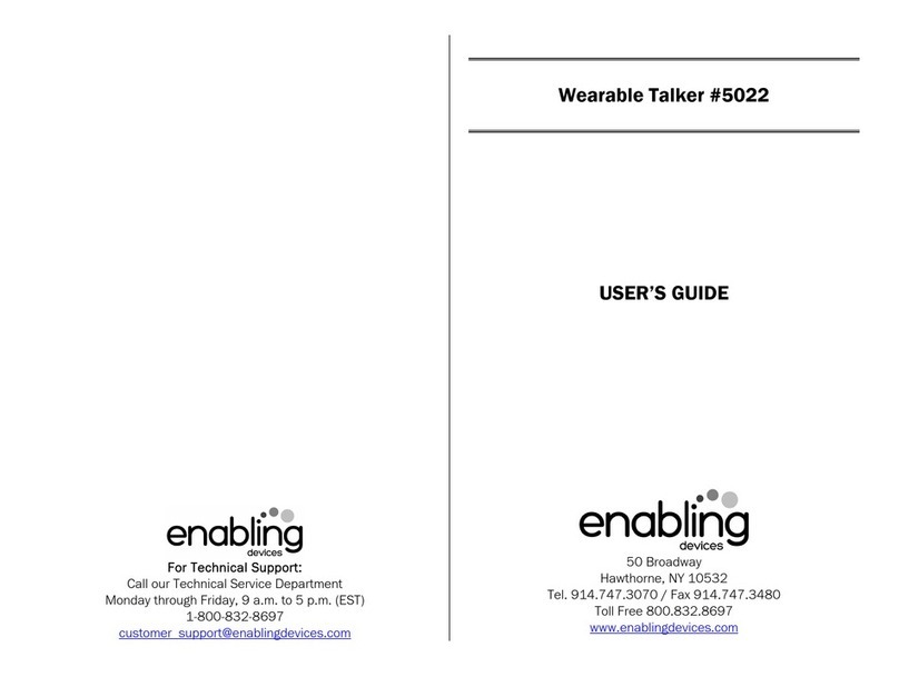 Enabling Devices 5022 User manual
