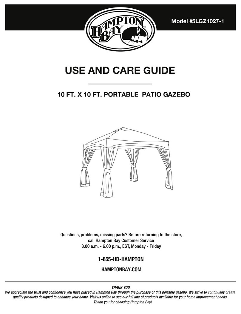 HAMPTON BAY 5LGZ1027-1 User manual