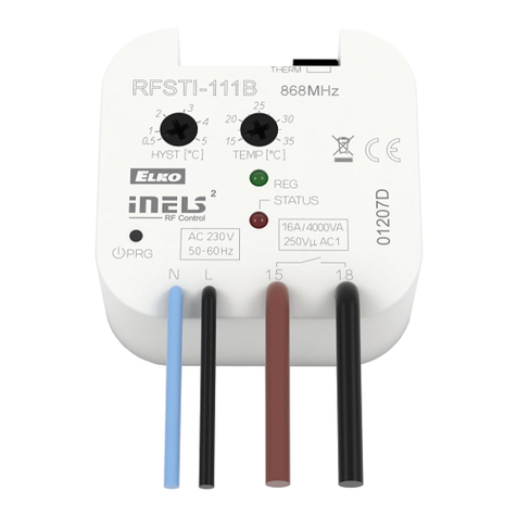 Elko inels RFSTI-111B/230V User manual