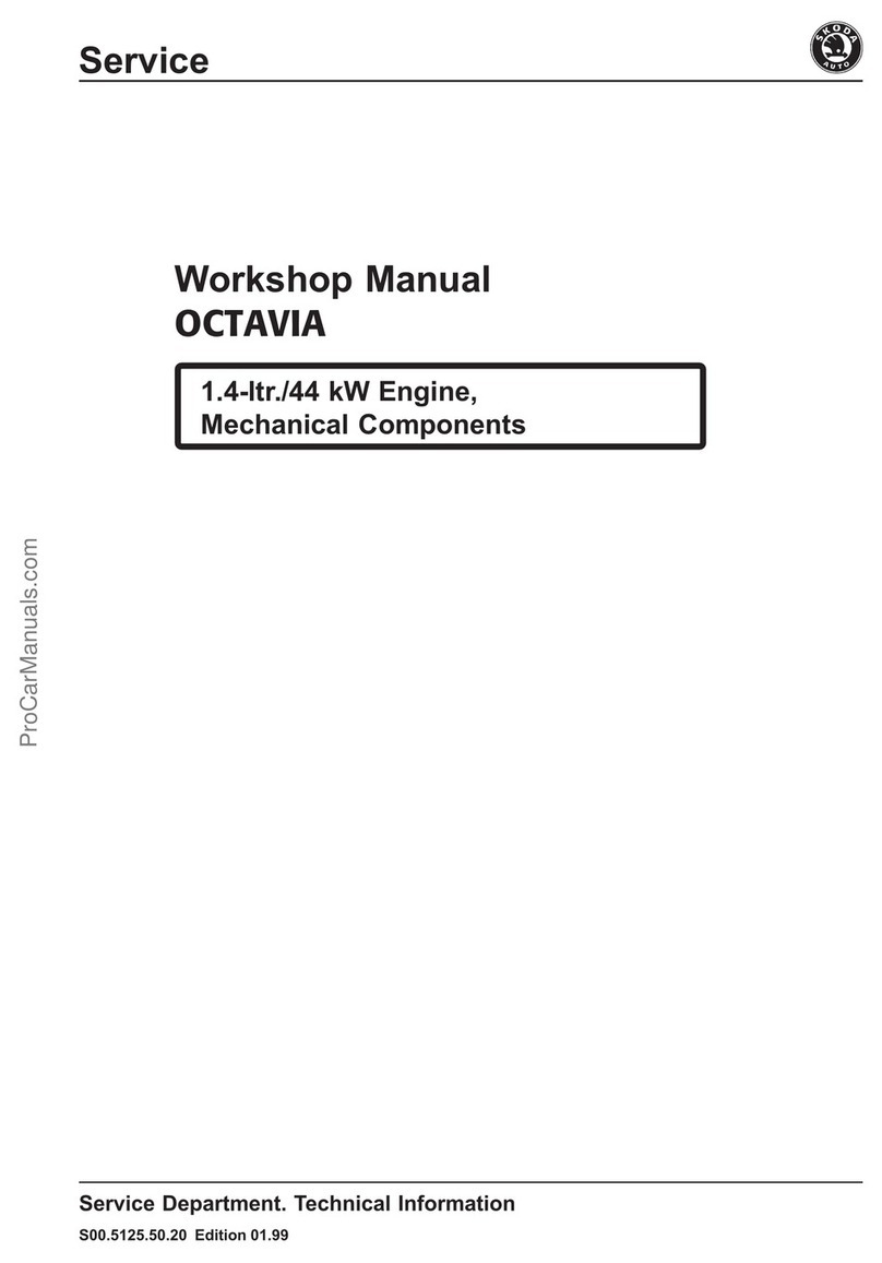 Skoda OCTAVIA 1999 Workshop manual