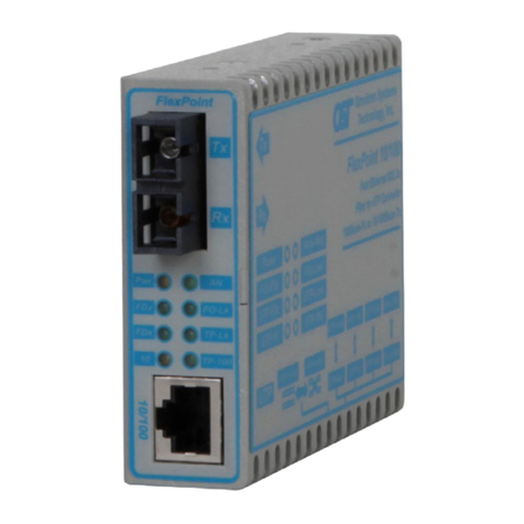 Omnitron Systems FlexPoint 10/100 User manual